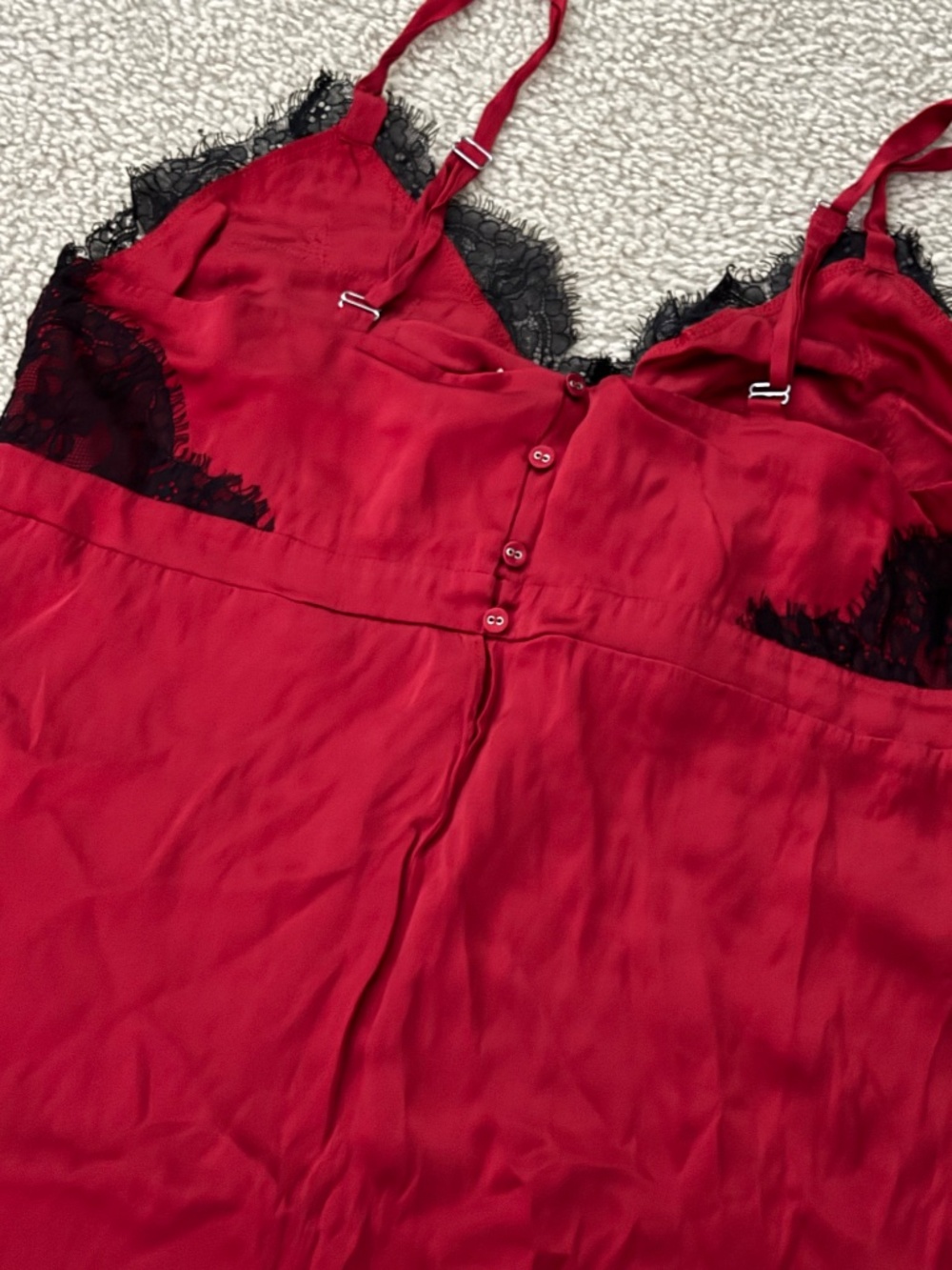 NWOT Dark Red Nightie From Soma (XL) - Picture 3 of 5